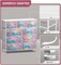 Sorbus Dresser with 9 Drawers - Furniture Storage Chest Tower Unit for Bedroom, Closet, etc - Steel Frame, Wood Top, Fabric Bins